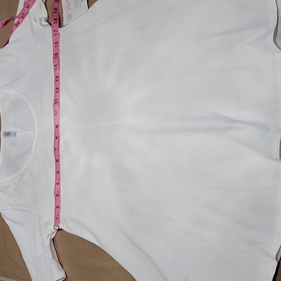 LuLaRoe Size XS White Perfect T NEW with Tag - Picture 5 of 11
